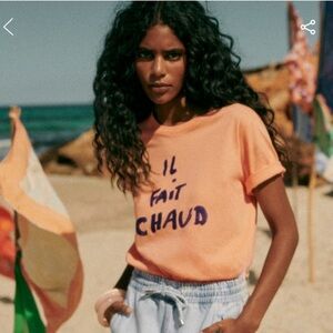 Sezane graphic tee  NWT S